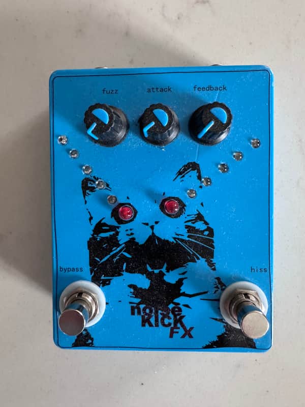 noiseKICK FX Laser Cat Fuzz 2020 - Blue image 1