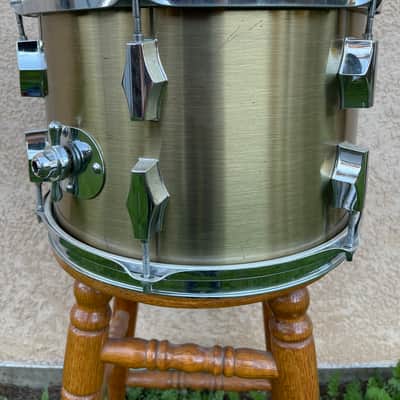 Fibes 13x9 Rack Tom Early 70s - Brass image 9