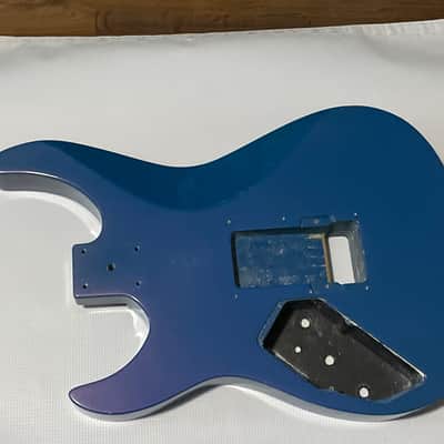 1980's Kramer USA Pacer Custom II Flip Flop FF Blue Guitar Body Floyd Ready image 13
