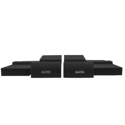 Clutch CL-MS2 Adjustable Height Heavy Duty Studio Monitor Speaker Stands & Foam image 10