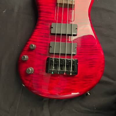 Spector Bantam 4 Left-Handed - like new - Black Cherry image 1