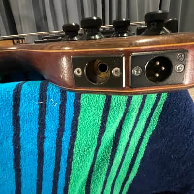 Wal Custom 1983 MKI Mark1 Fretless Bass Left Handed With Flamed Hydua Facings (Original Owner) image 21