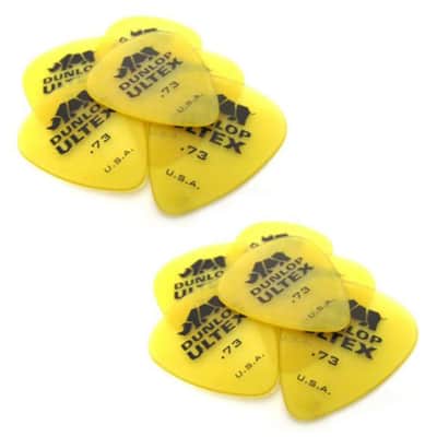Dunlop Guitar Picks  12 Pack  Ultex Standard  .73mm  421P