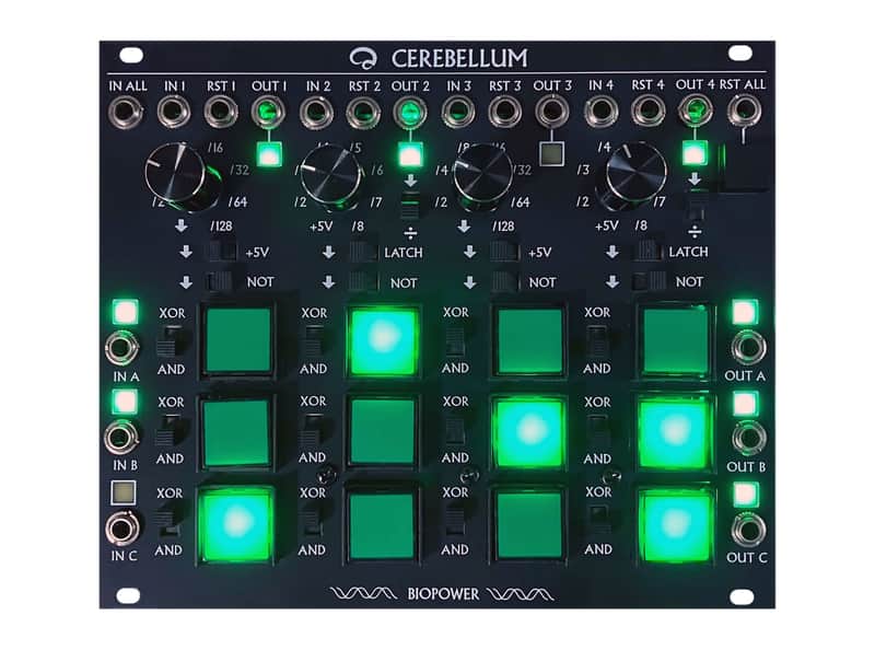 Immagine Biopower Audio Cerebellum Clock Divider and Logic Matrix - 1