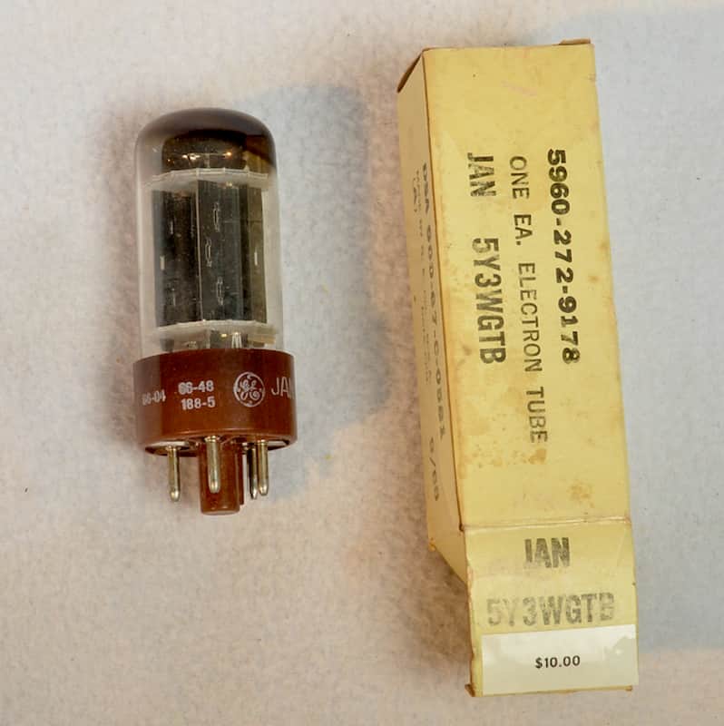 GE 5Y3GT rectifier tube - Tests Strong image 1