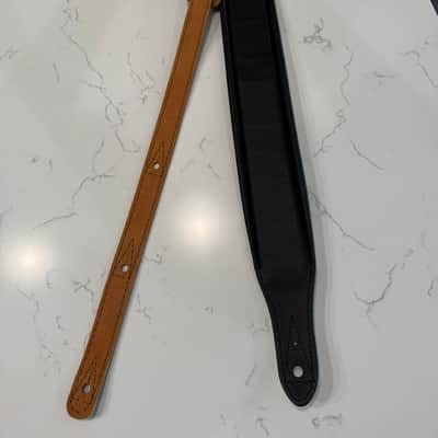 Minotaur Dave X Brown Leather Guitar Strap Handmade in Europe New, David Gilmour image 2