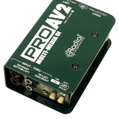 Radial ProAV2 | Two Channel Passive Direct Injection Box image 3