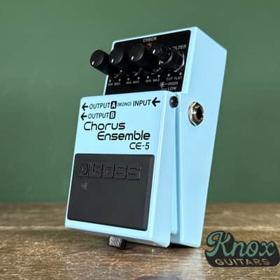 Boss CE-5(a) Chorus Ensemble (Dark Gray Label) 2001 - Present - Blue