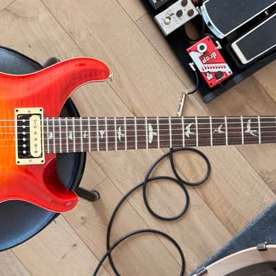 PRS Custom 24 - Cherry Sunburst - 1996 image 2