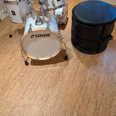 Sonor AQ2 Safari - Marine White Pearl, cases image 7