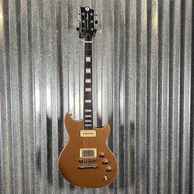 Reverend Sensei H90 Metallic Bronze Guitar #71212 image 3