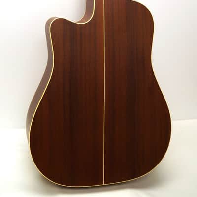 Takamine EAN10C Pro Series Dreadnought Cutaway Acoustic-Electric Guitar + Case image 8