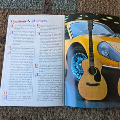 Immagine Vintage 1973 Martin Guitar 1833 Magazine Issue 1, Volume 1! Rare, Original Case Candy! - 6