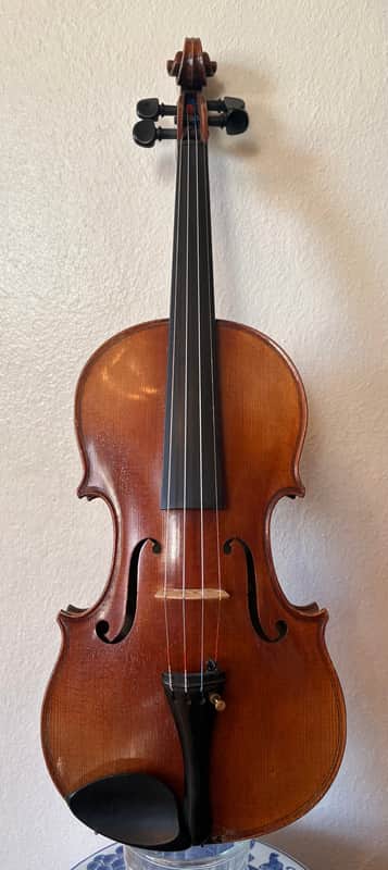 1930’s Antique Violin | Refitted by Violin Workshop | Watch the Video to Hear the Vibrant Sound | Advanced Level and Ready to Play, Comes with Free Bow and Case image 1