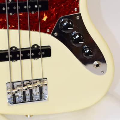 2021 Fender American Professional II Jazz Bass Fretless, Rosewood Fingerboard, Olympic White w/ Case image 6