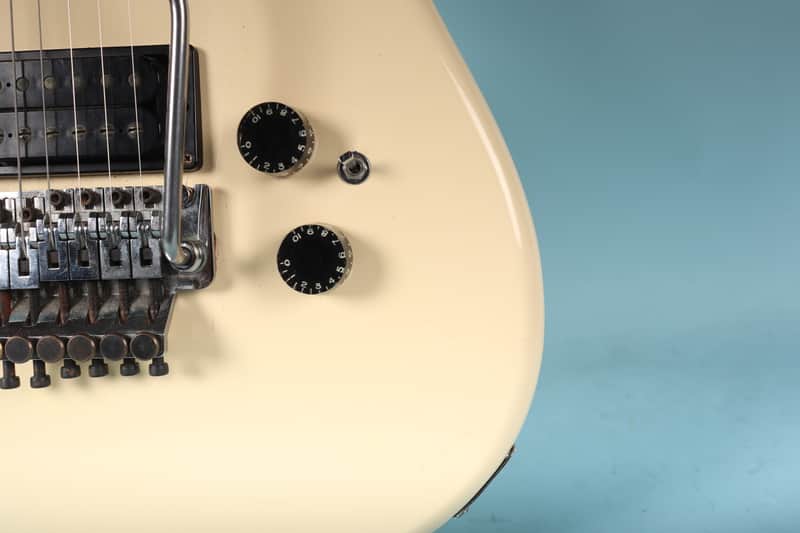 1980s Kramer Focus 2000 Made in Japan White Electric Guitar | Reverb