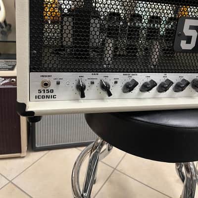 EVH 5150 Iconic Series 2-Channel 80-Watt Guitar Amp Head 2021 - Present - Ivory image 2