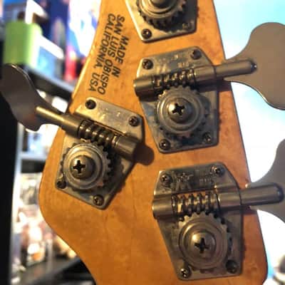 Ernie Ball Music Man StingRay 4 H 1990s Natural Gloss image 3