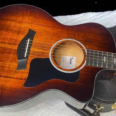 NEW! Taylor 224ce-K DLX Grand Auditorium Acoustic-Electric Guitar - Tobacco - 4.65lbs - Authorized Dealer - G06232 image 2