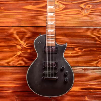 LTD EC-257 - Black Satin - 7-String image 1