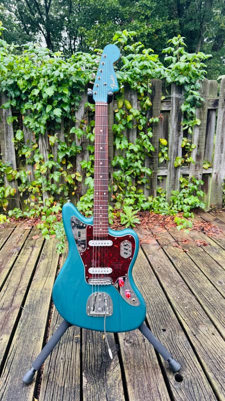 Fender Vintera '60s Jaguar with Pau Ferro Fretboard 2019 - 2023 - Ocean Turquoise