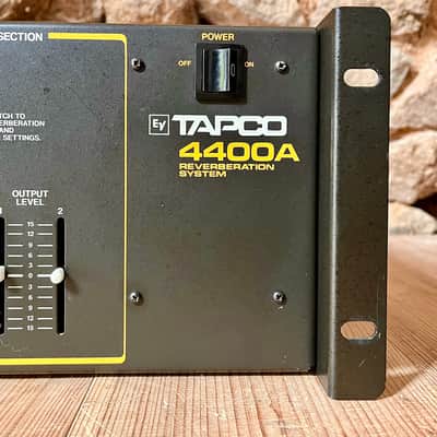 fully serviced Tapco 4400A Reverberation System - dual spring reverb with EQ / 4400 image 8