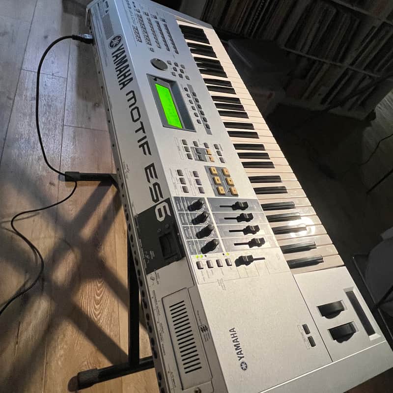 Yamaha Motif ES 6 Production Synthesizer and Road Ready ATA Flight Case image 1
