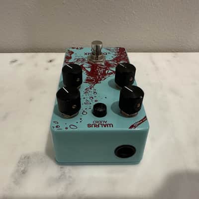 Walrus Audio Deep Six Compressor V1 2012 - 2018 - Blue / Red Diver image 4