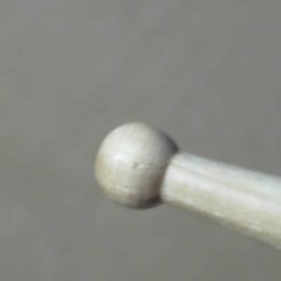 TWO new pairs (no packaging) near A+ Musician's Gear Hickory Drumsticks similar in size & head to Promark Finesse 718: small round tip, Length: 16 1/4" / 412.8mm, Diameter: .551" / 14mm, satin finish (plain, meaning NO graphics / NO paper sleeve) image 9