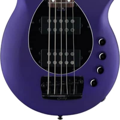 Sterling Bongo5 5-String Bass Guitar, Rosewood Fingerboard, Firemist Purple Stain image 1