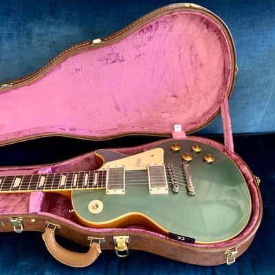 2019 Gibson Custom Shop Historic Reissue 1957 Les Paul VOS R7 '57 Antique Metallic Teal image 1