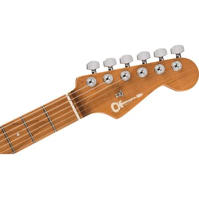 Charvel Charvel Pro-Mod DK24 HH 2PT CM Electric Guitar, Caramelized Maple Fingerboard, Malibu Sunset image 5