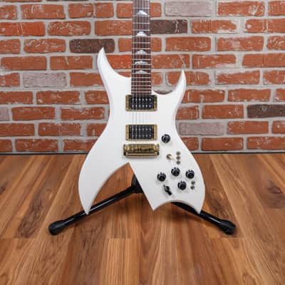 B.C. Rich USA Bich 6 Glitter Rock White 1981 w/Hard Shell Case image 4