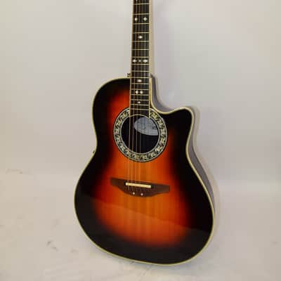 1993 Ovation 1767 Legend Acoustic Electric Guitar, Sunburst w/ Case image 2