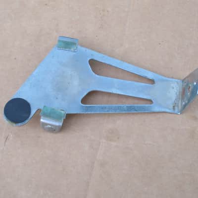 1960s Kingston Teisco Semi Hollow Body Guitar Tremolo Tailpiece Bridge Base Plate Imperial Cameo Mayfair Kay image 6