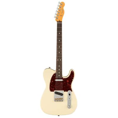 Used Fender American Professional II Telecaster Olympic White w/ Rosewood FB image 2