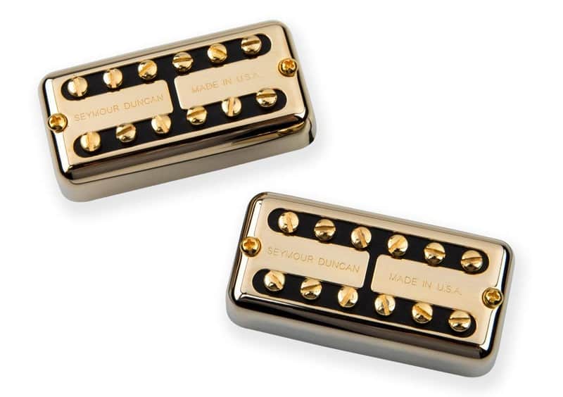Mint Seymour Duncan Psyclone Hot Filter Tron Pickup Set, Gold image 1