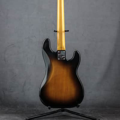 Japan MIJ era LH Lefty Lefthanded reverse Fender PB Precision 57 Japan Reissue  1991 Sunburts image 12