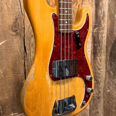 Fender Precision Bass 1968 - stripped finish image 10