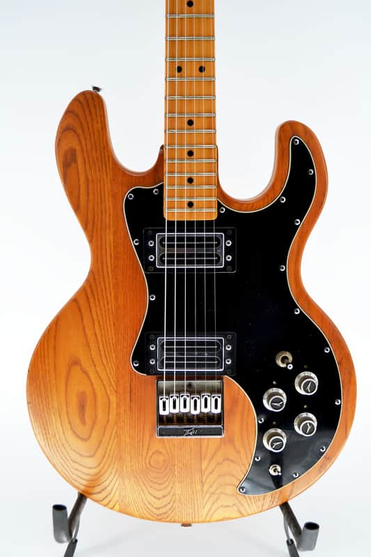 Peavey T-60 with Maple Fretboard 1978 - 1988 - Natural OHSC image 1