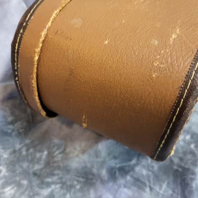 Vintage RARE 1950 Gibson Branded L5 L7 Arch Top Brown Soft Shell Guitar Case image 3