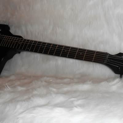 Glen Burton GE47-BK 2020 Satin Black Ak47 Machine Gun Electric Guitar image 3