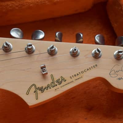 2017 Fender Eric Clapton Stratocaster - Black, Maple - USA - OHSC image 4