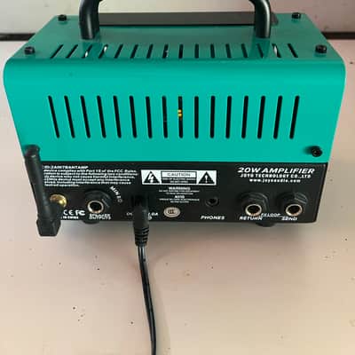 Joyo BanTamP Atomic 20-Watt Tube Guitar Head 2010s - Green image 3