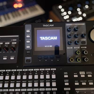 TASCAM DP-24SD 24-track Digital Portastudio 2015 - Present - Black image 5