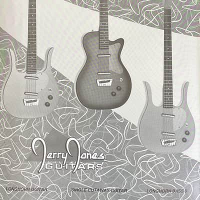 1990's Jerry Jones Neptune Longhorn Bass Six Baritone image 22