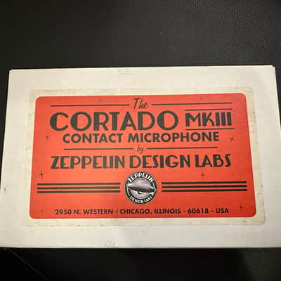 Zeppelin Design Labs Cortado MKIII Contact Mic 2020s - Silver image 2