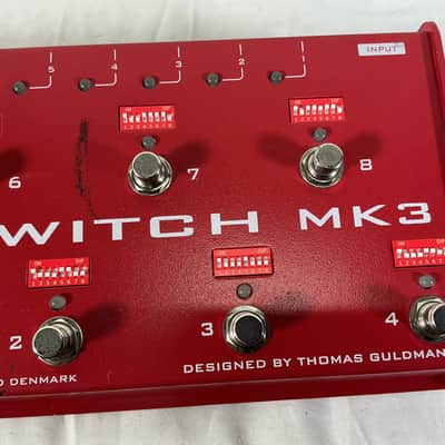 Carl Martin Octa-Switch MK3 - Red image 3