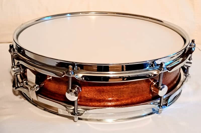 MP VINTAGE STYLE MAHOGANY PANCAKE SNARE DRUM-FREE SHIP TO C-USA! image 1