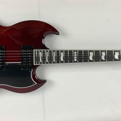 ESP E-II Viper Electric Guitar See Thru Black Cherry + ESP Case - B-Stock - EII E II image 9